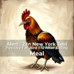 Artistic representation for Alert : 2 In New York Test Positive For Bird Flu After Eating Meal