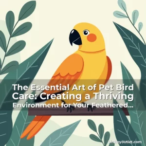 Artistic representation for The Essential Art of Pet Bird Care: Creating a Thriving Environment for Your Feathered Companion