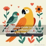 Artistic representation for The Ultimate Guide to Natural Bird Toys: Enhancing Avian Well-being Through Sustainable Play