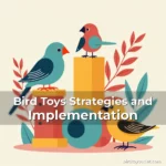 Artistic representation for Bird Toys Strategies and Implementation