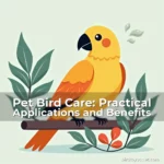 Artistic representation for Pet Bird Care: Practical Applications and Benefits