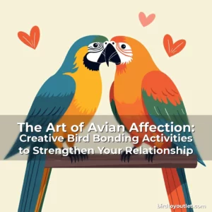 Artistic representation for The Art of Avian Affection: Creative Bird Bonding Activities to Strengthen Your Relationship